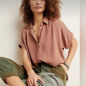 Cloth and Stone Anthropologie top button down